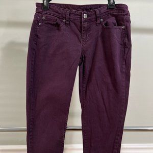 Gap Purple Premium Skinny Jeans